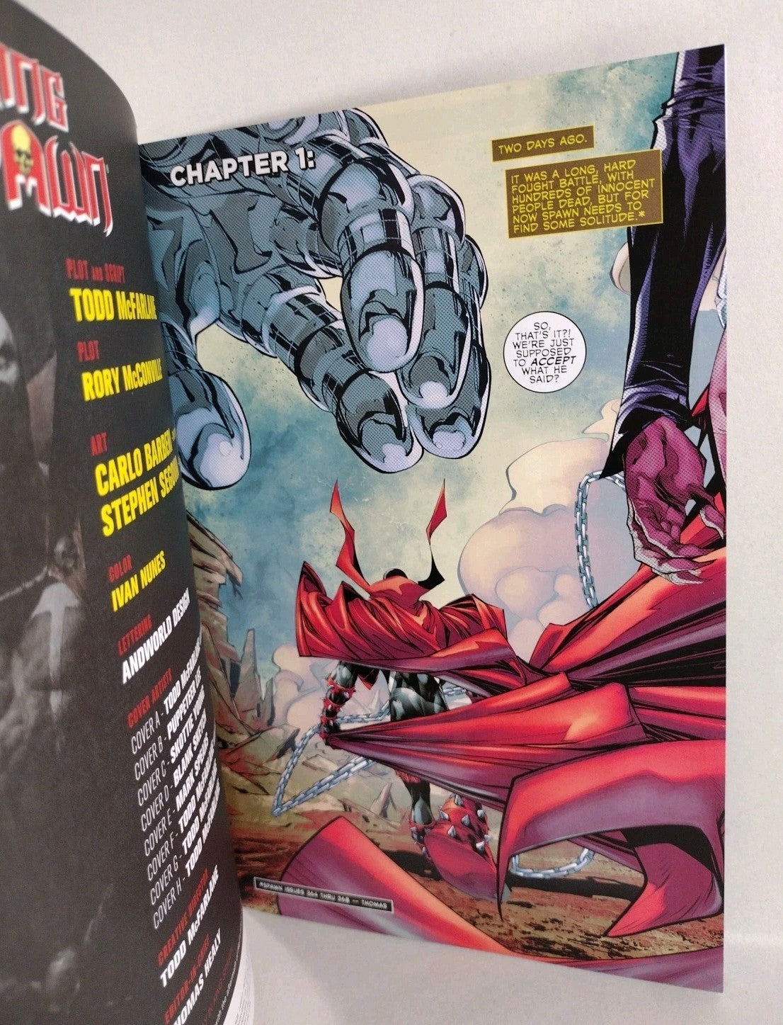 King Spawn #50 (2025) Image Comic Sketch Cover Variant W Original Art Dave Castr