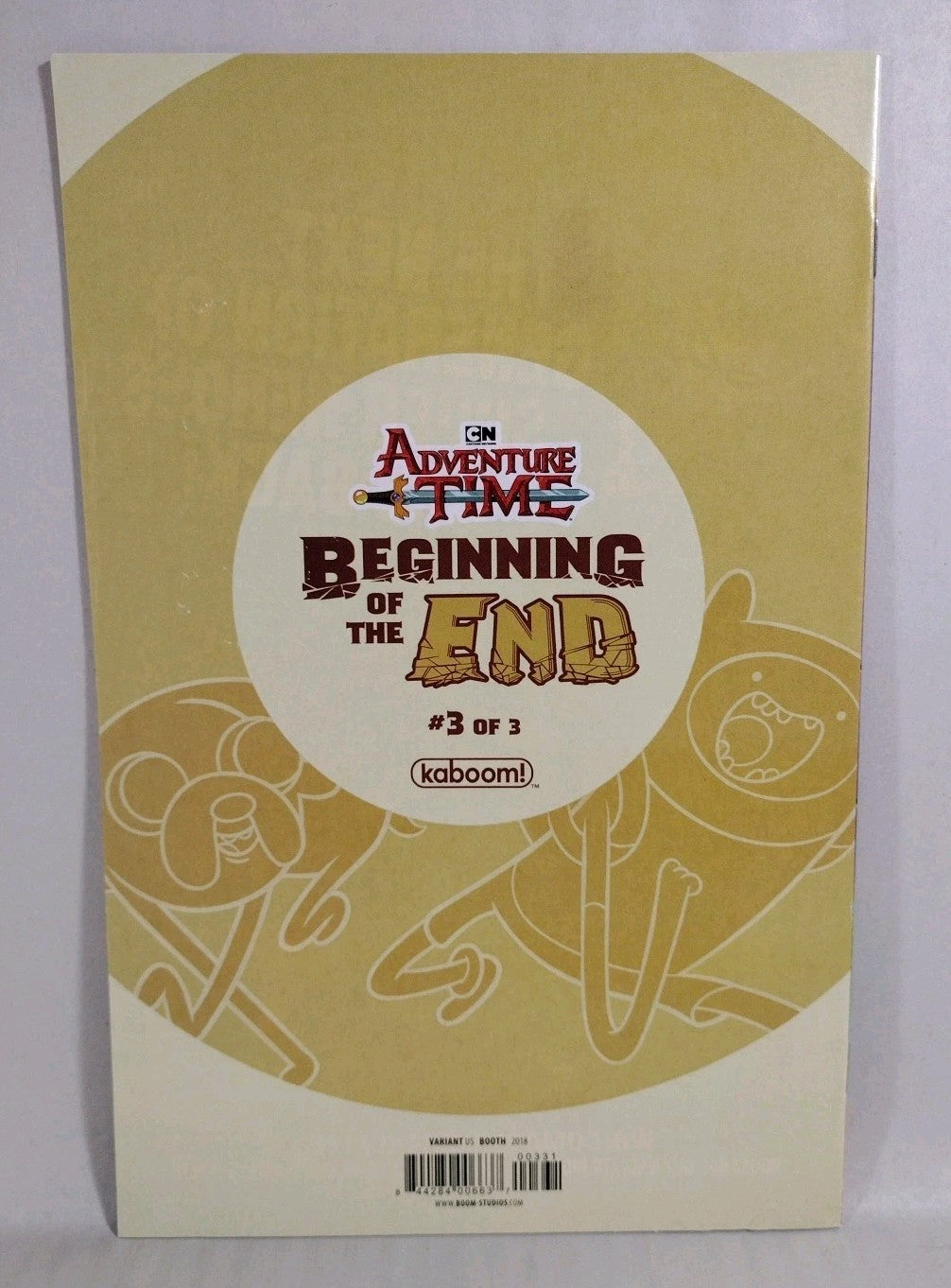 Adventure Time Beginning Of The End #3 (2018) Boom Comic Booth Variant Cover FN