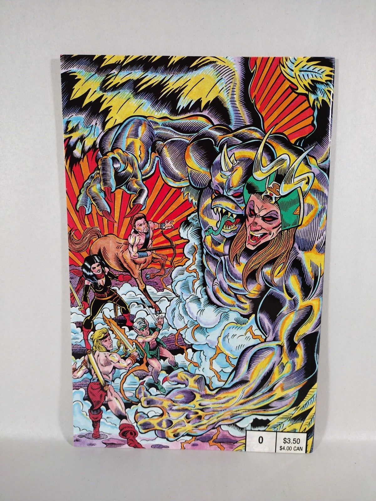 Bladesmen (1991) Blue Comet Comic Set #0 1  w Cards Tim Vigil Steven Hughes