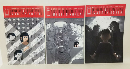 Made In Korea (2022) Image Comic Lot Set #1 2 3 Holt Schall Wollet NM 1st Print