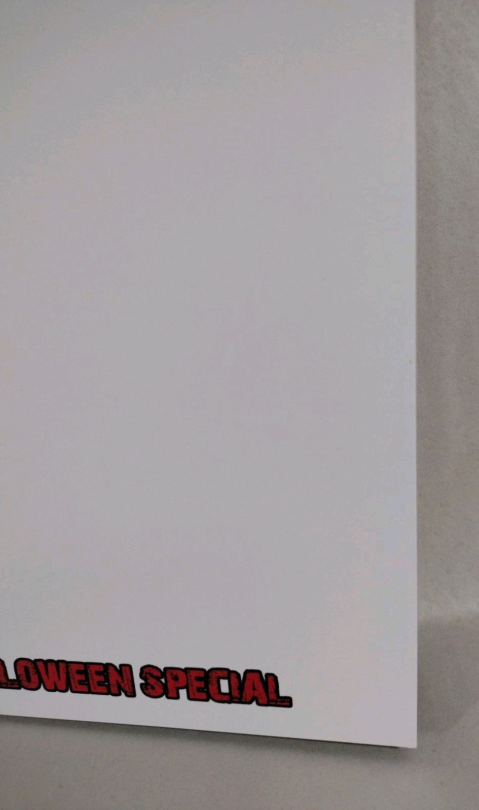 Zombie Terrors Halloween Special #1 (2021) Asylum Sketch Blank Cover Comic NM