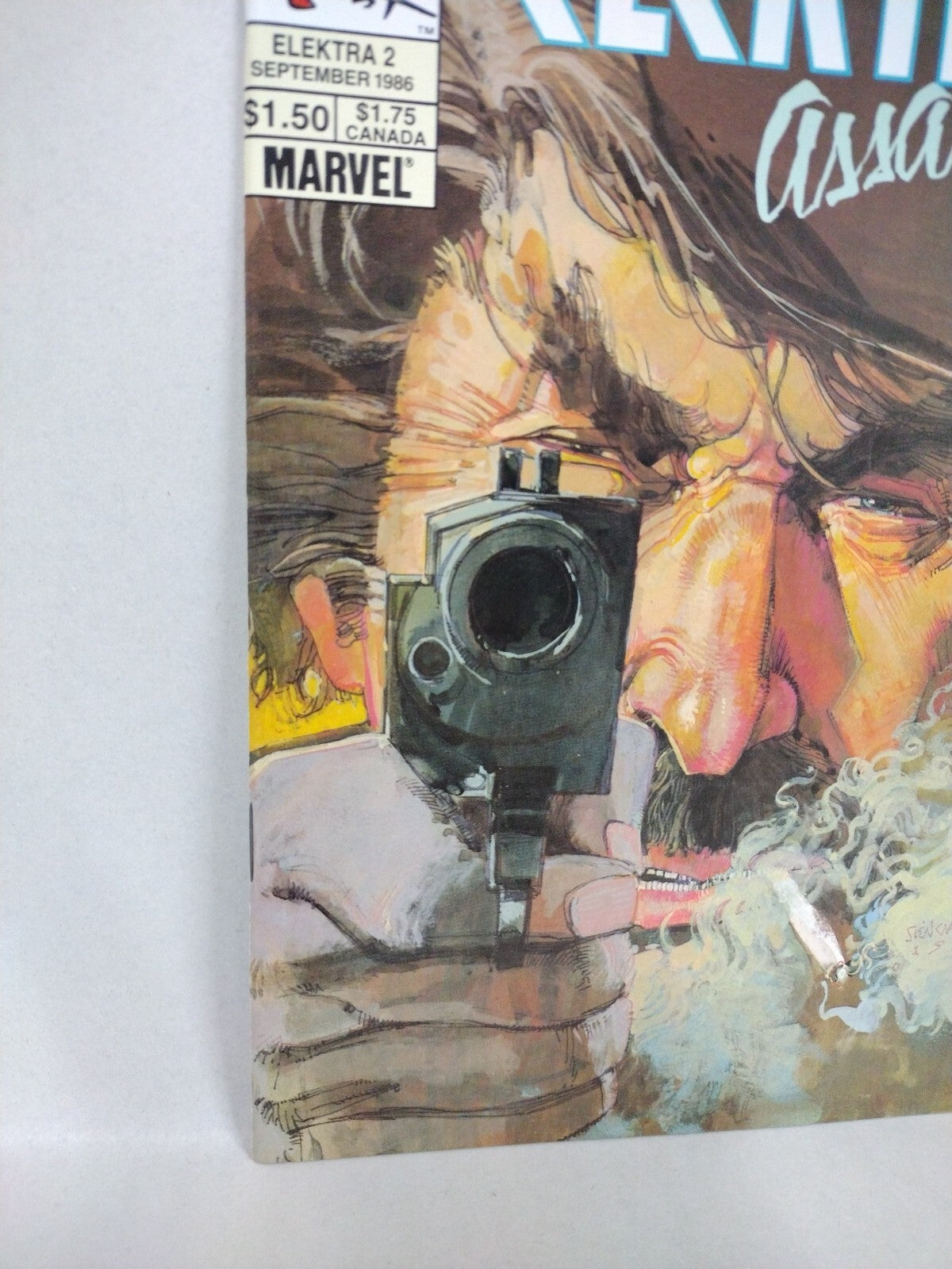 Elektra Assassin #2 (1986) Marvel Comic 1st App John Garrett Bill Sienkiewicz NM