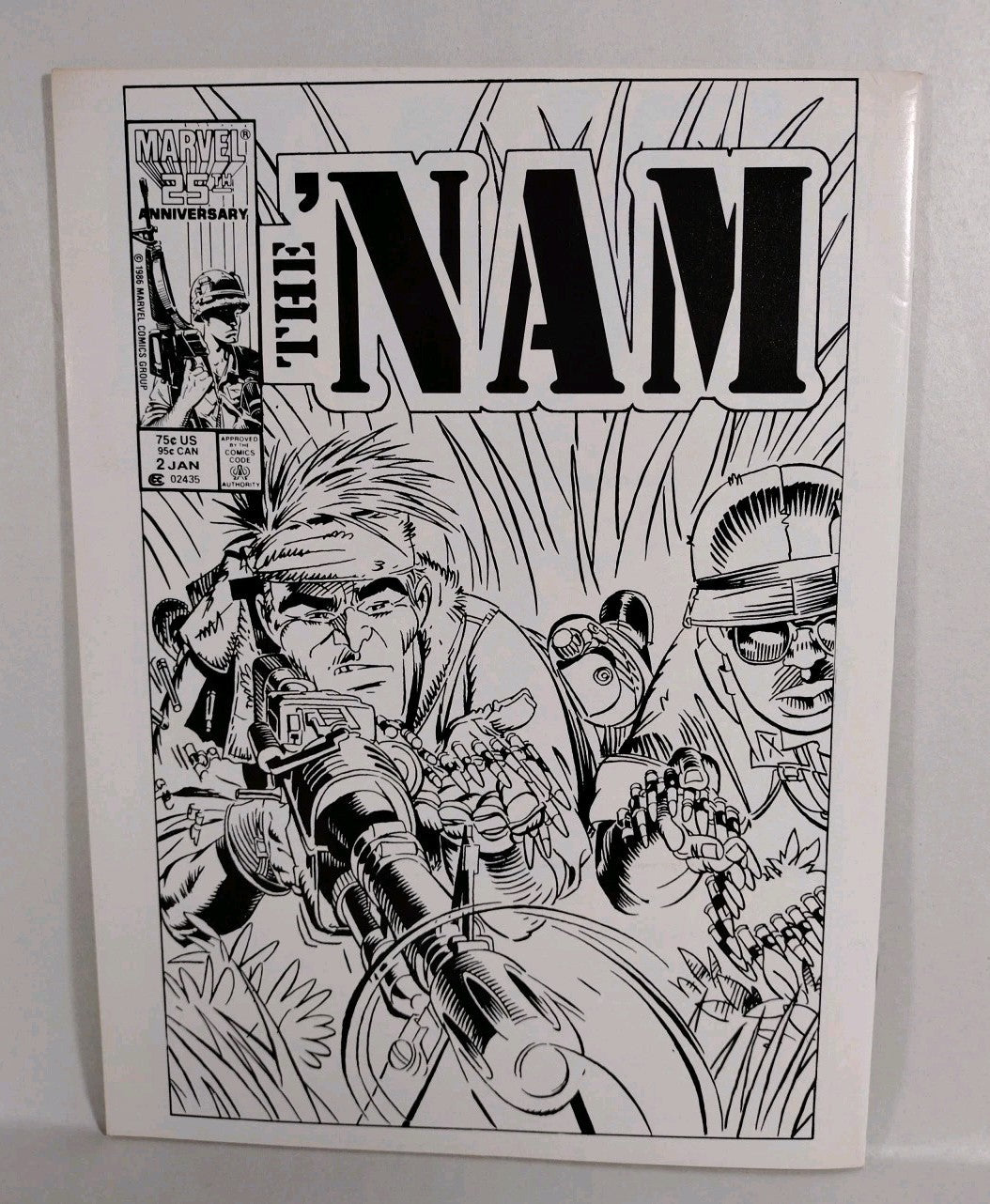 The NAM Magazine (1988) Marvel Comic Lot Set #1 2 3 4 5 Michael Golden FN