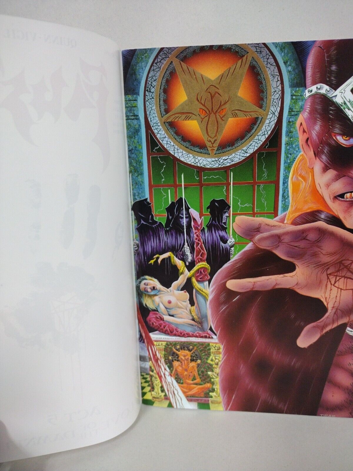 Faust Love of the Damned Act 5 (1990) Northstar Comic 1st Print Tim Vigil