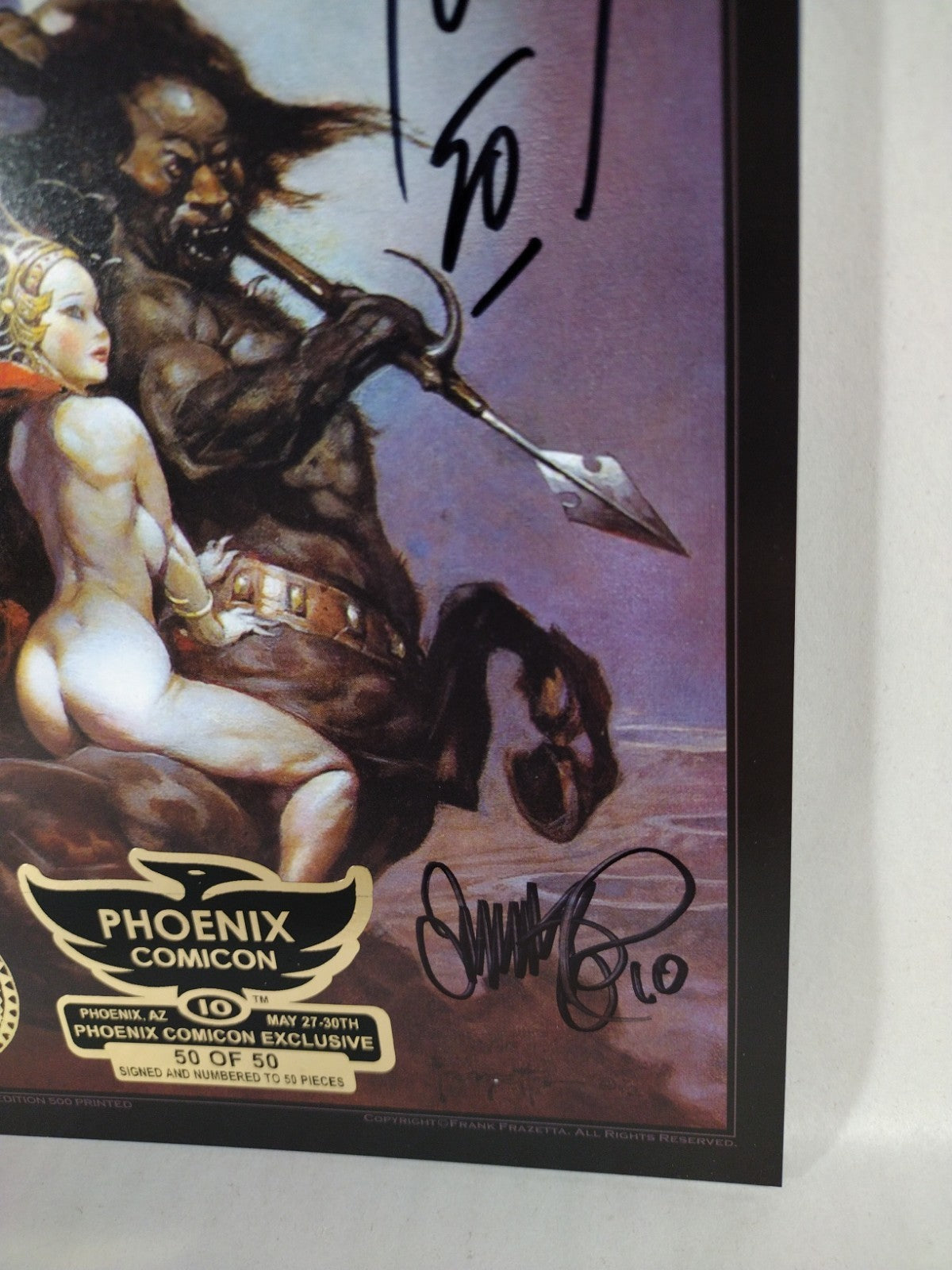 Frank Frazetta Moon Maid #1 Image Comic One Shot Phoenix Exclusive Signed #'d