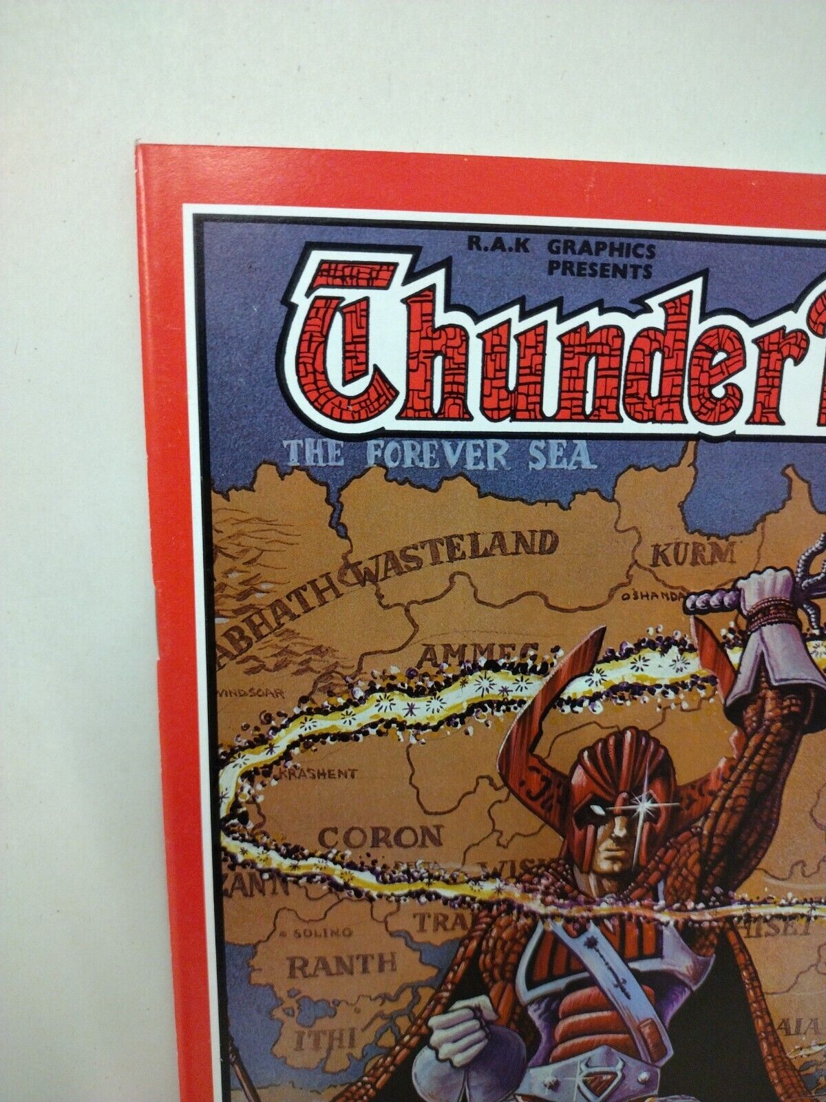 Thunder Mace #1 &2 (1986) RAK Comic Set 1st Chakan Appearance Sega Mega Drive