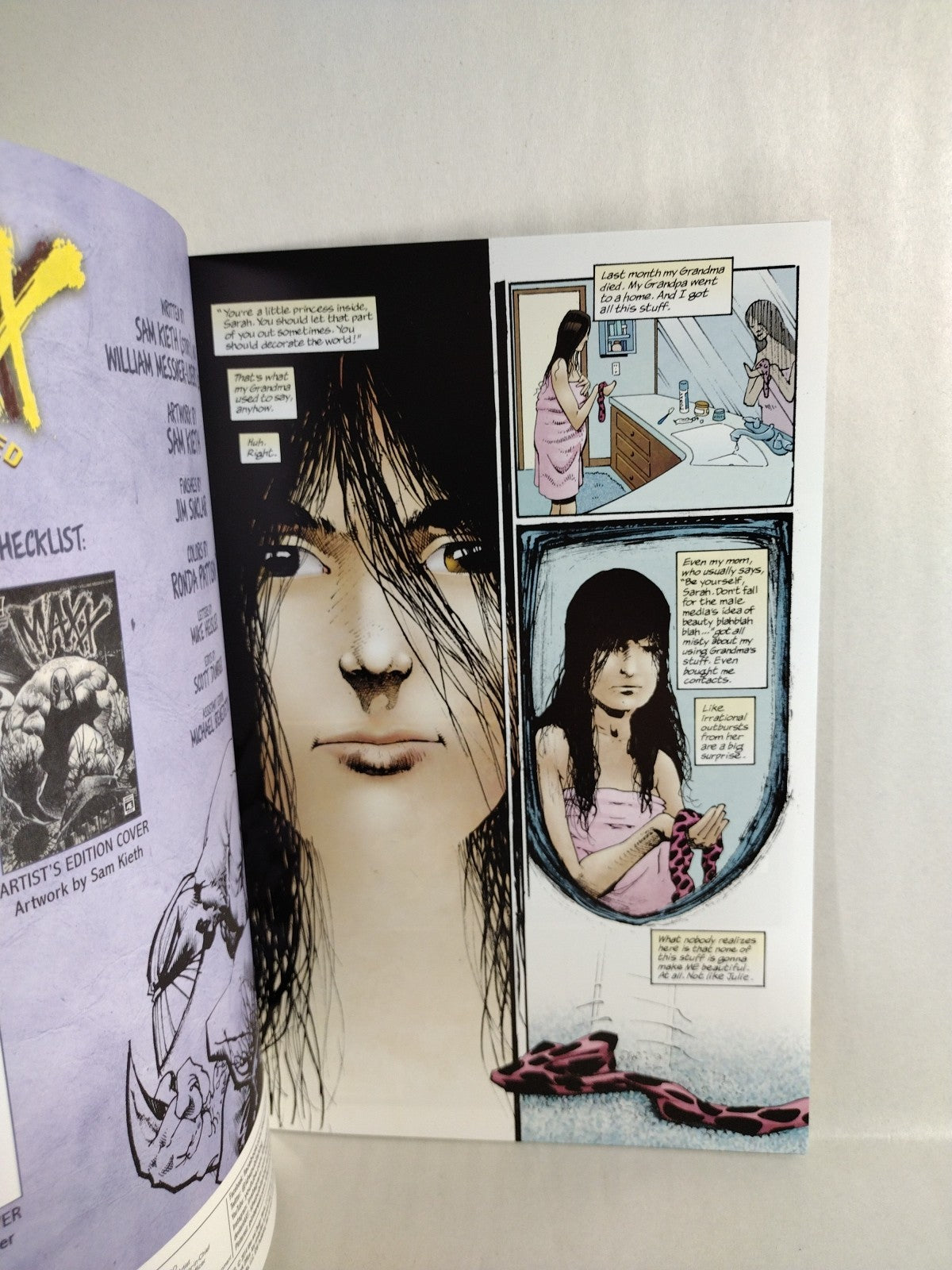 The Maxx #13 (2014) Sam Keith IDW Blank Sketch Variant Cover Comic New NM