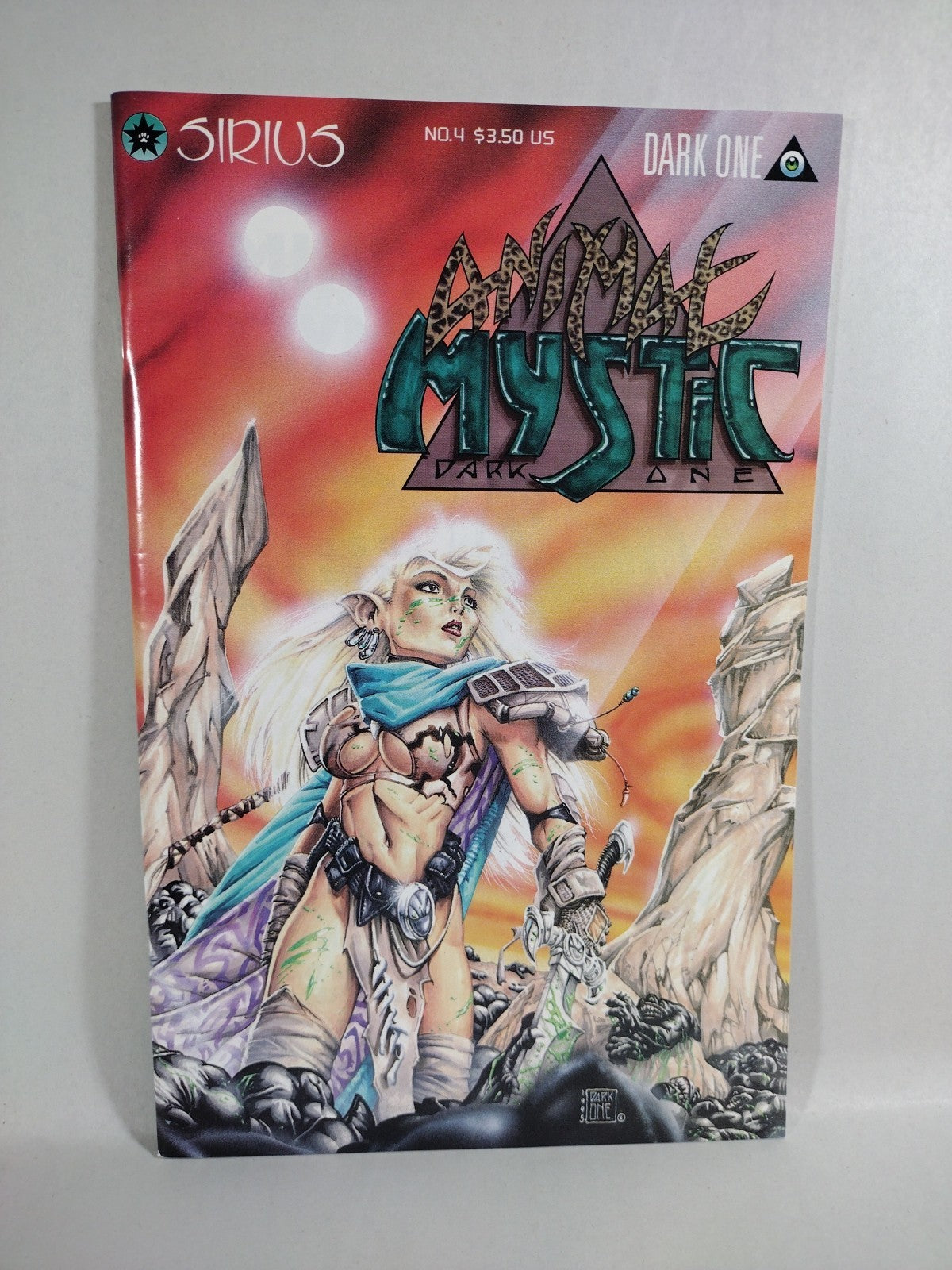 Animal Mystic (1995) Sirius Comic Lot Set #1 2 3 4 Dark One Greg Williams VF-NM