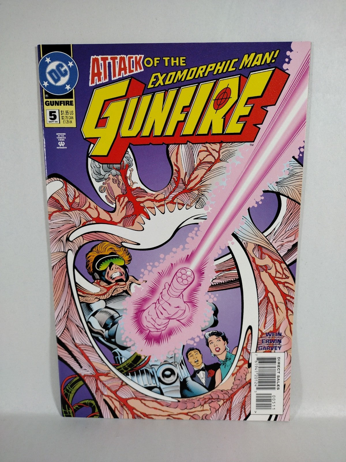 Gunfire (1994) DC Comic Lot #1 2 3 4 5 0 Len Wein VF-NM