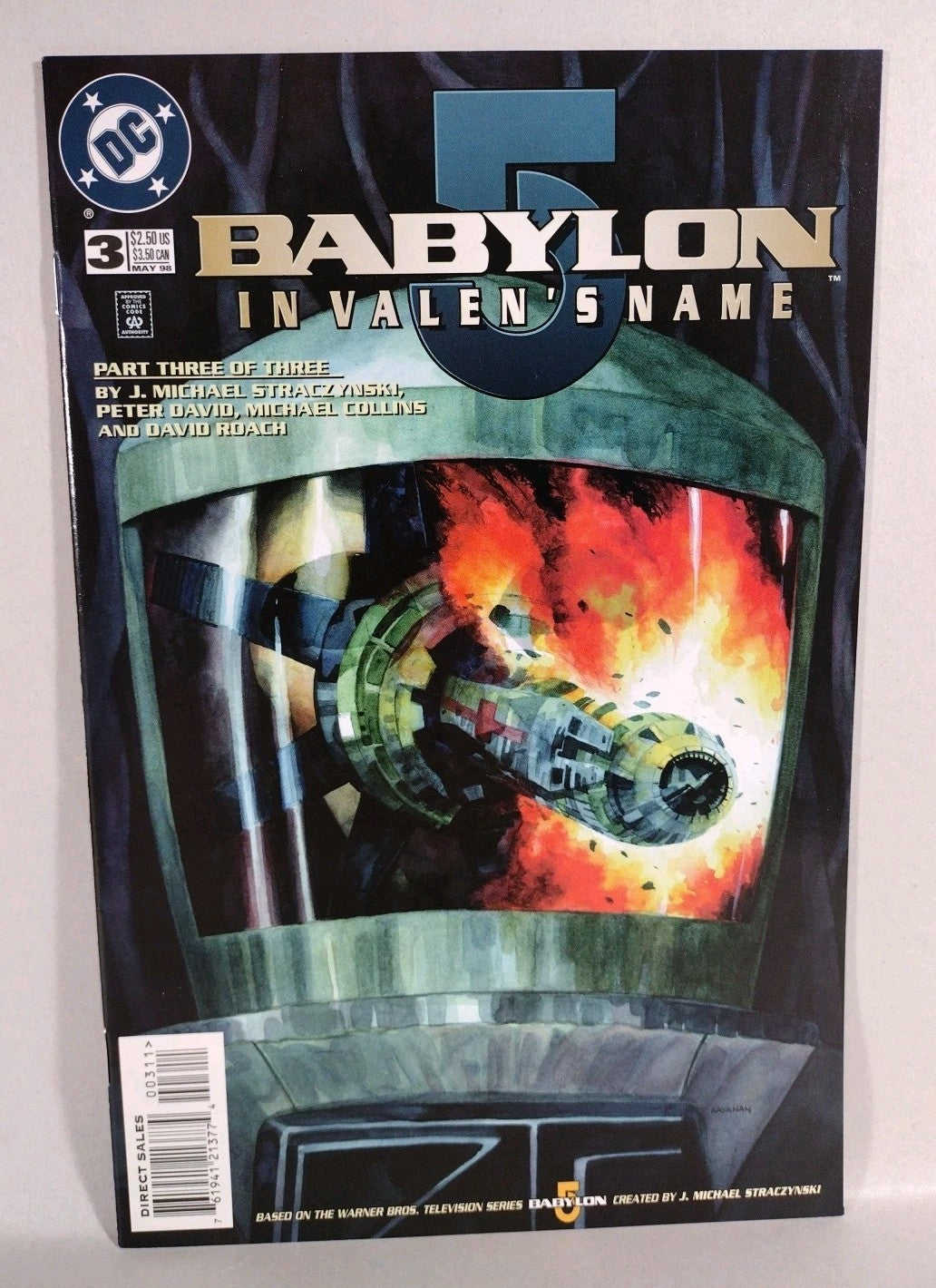 Babylon 5 In Valen's Name (1998) Complete DC Comic Lot Set #1 2 3 VF-NM