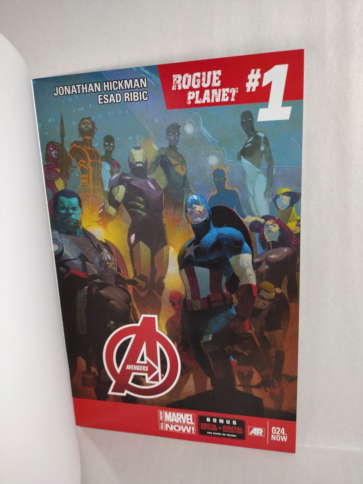 Avengers #24 (2014) Marvel Blank Sketch Cover Variant Comic New NM