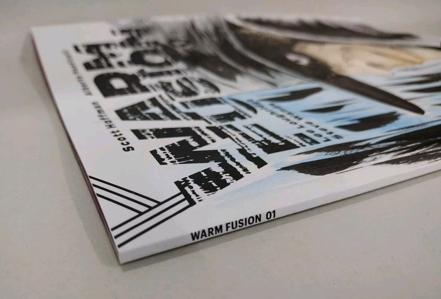 Warm Fusion #1 (2024) DSTLRY Sketch Cover Comic W Orignal Dave Castr Art ARG COA