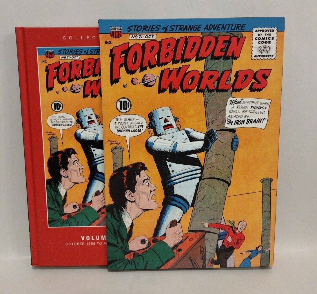 FORBIDDEN WORLDS Vol 12 (2016) PS Artbooks Hard Cover Slipcase Edition 71-76 NEW