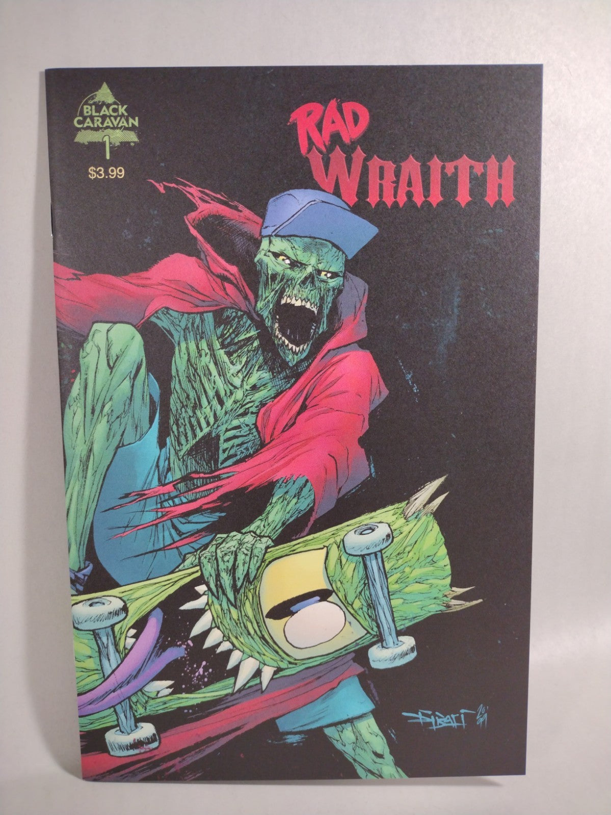 Rad Wraith #1 (2022) Black Caravan Comic Cover A Christian Dibari NM