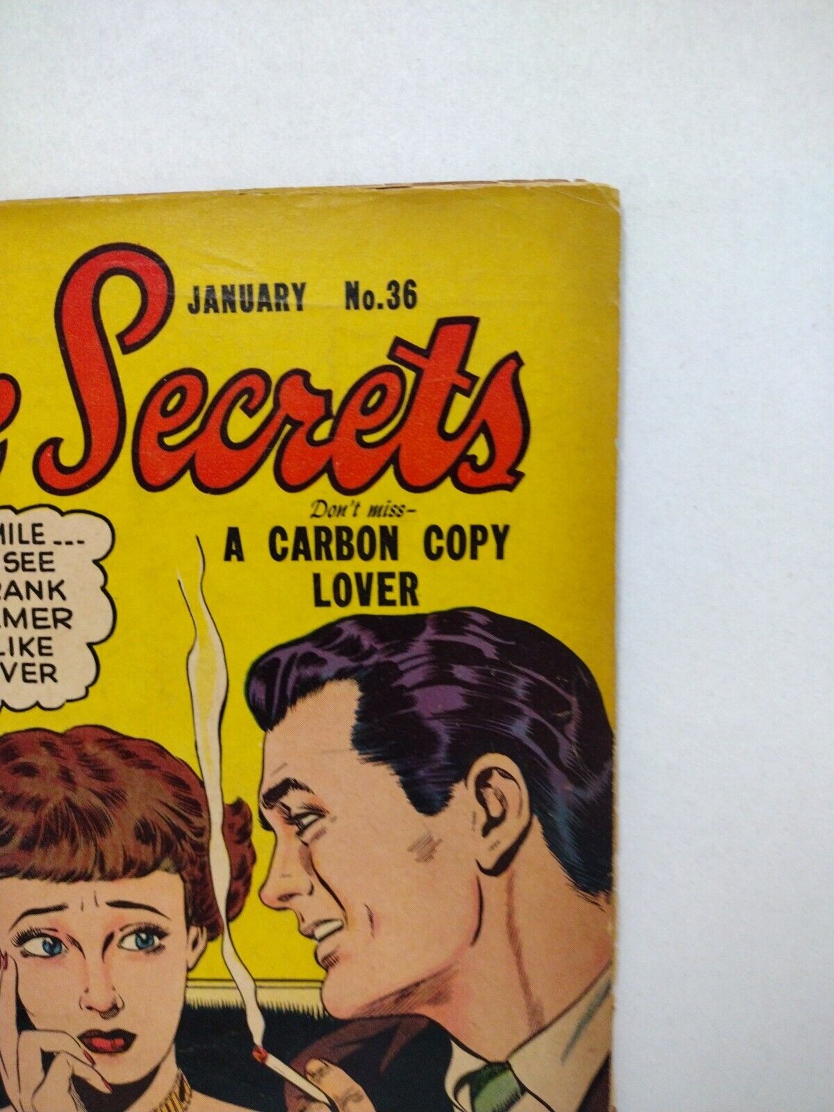 Love Secrets #36 (1954) Comic Magazines Golden Age Low Grade