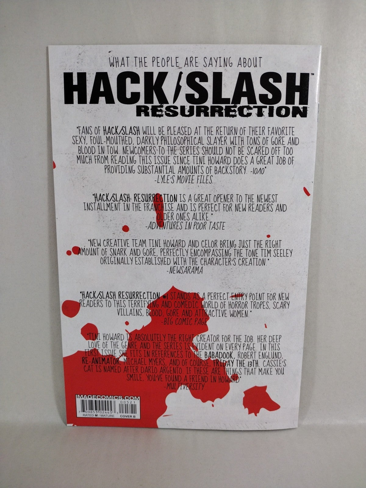 HACK / SLASH RESURRECTION (2017) Image Comic Lot #1 2 3 4 5 First Print VF-NM