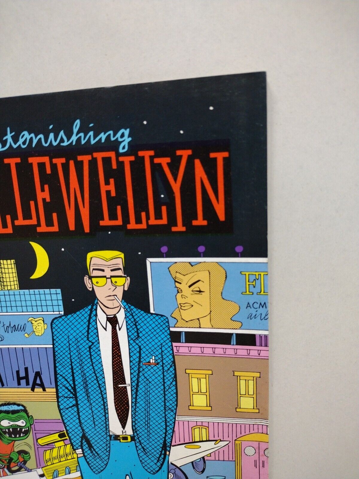 Lloyd Llewellyn (1986) #3 Daniel Clowes Fantagraphics Comic Magazine 1st Print 