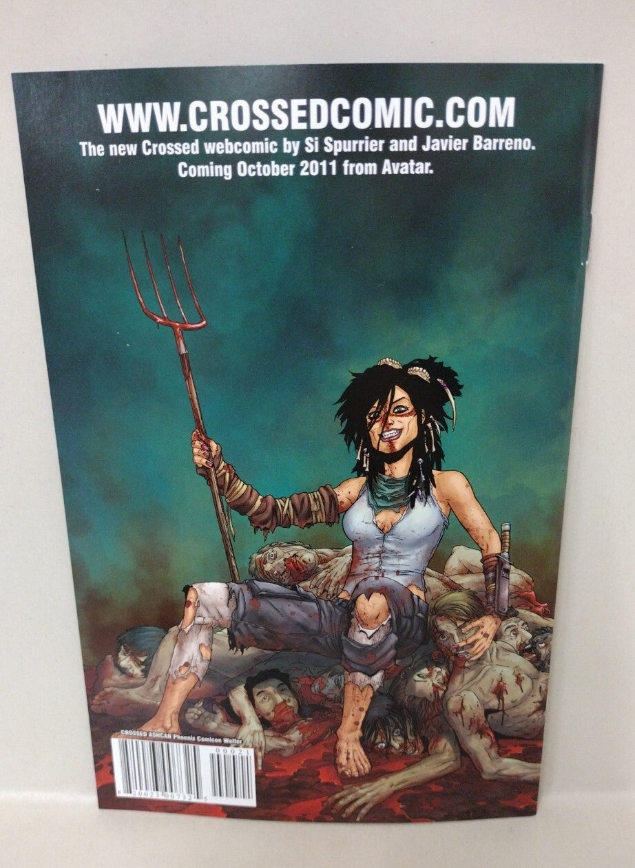 Crossed Wish You Were Here (2011) Ashcan Set SDCC Phoenix Comic Con NM
