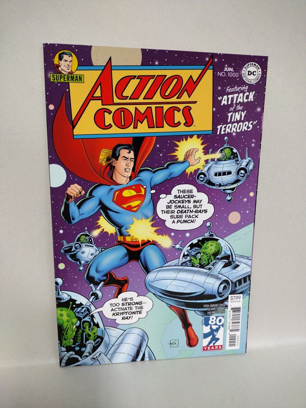 Action Comics 1000 (2018) DC Comic 30s 50s 70s 80s 90s 00s 6pc Variant Set VF-NM