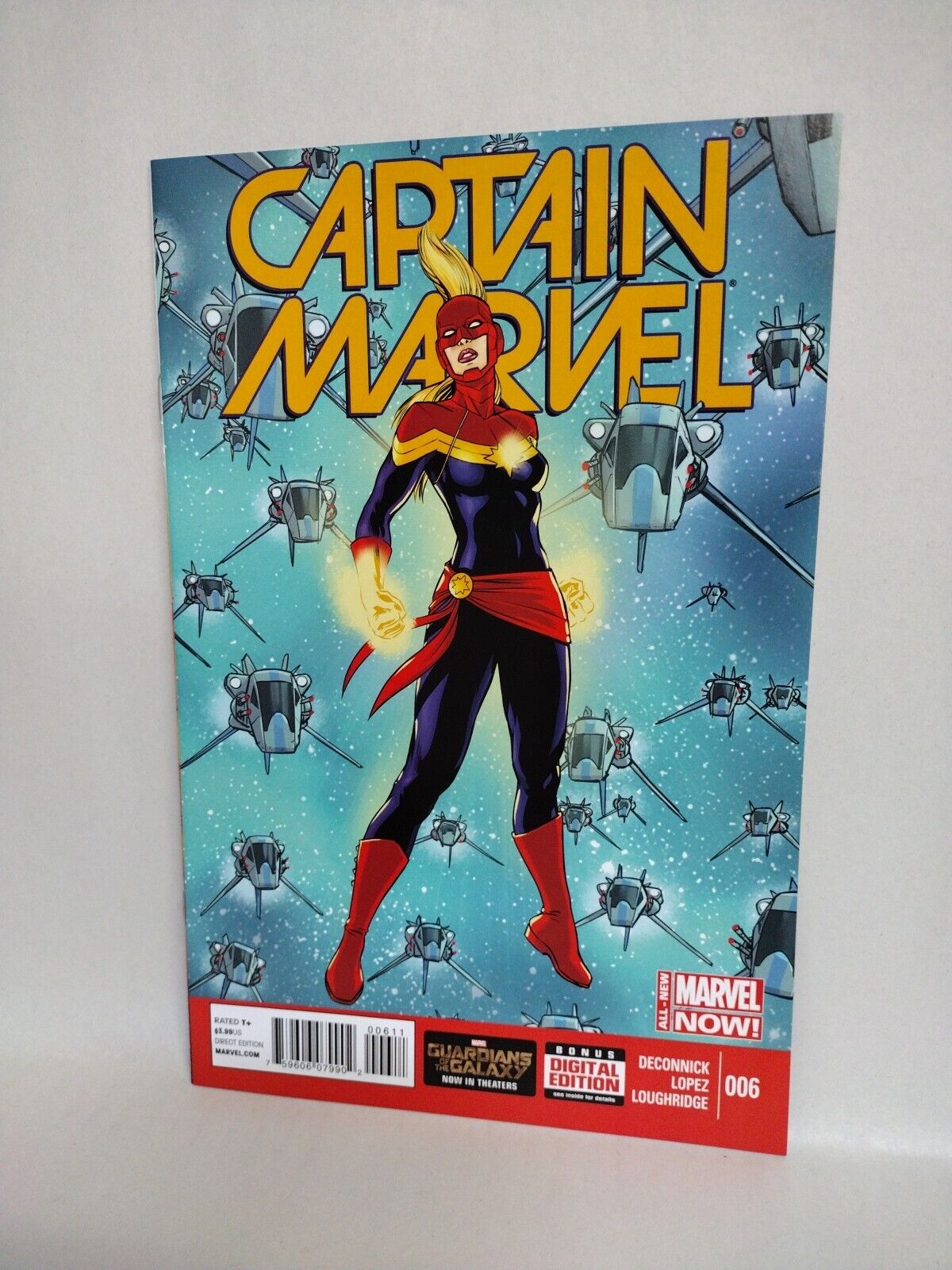 Captain Marvel (2014) Comic Lot Set #2 3 4 5 6 Kelly Sue Deconick David Lopez NM