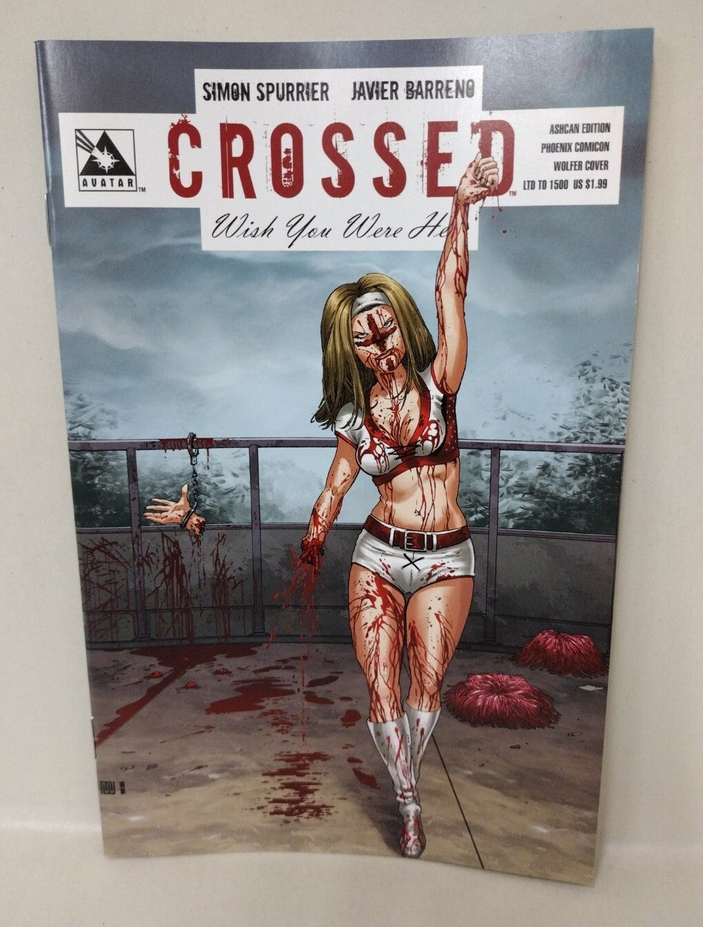 Crossed Wish You Were Here (2011) Ashcan Set SDCC Phoenix Comic Con NM