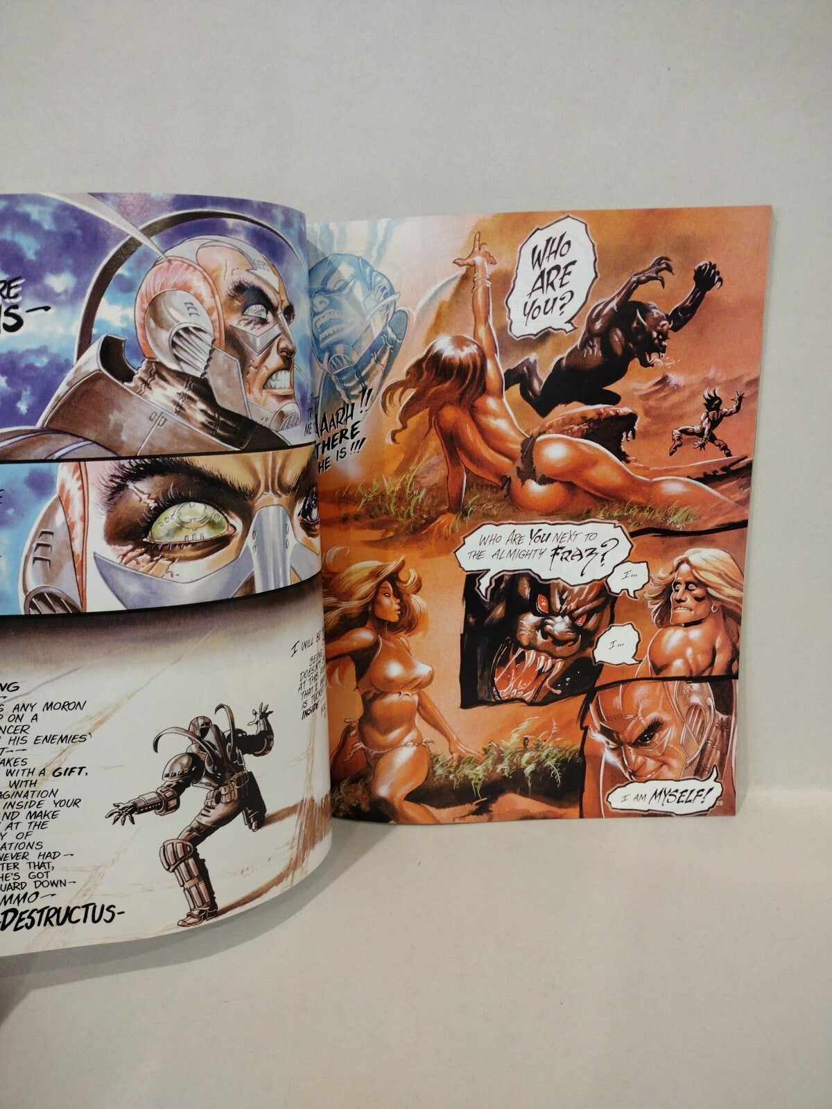 FRANK FRAZETTA Fantasy Illustrated 1 (1998) Comic Magazine Cover A Special Ed