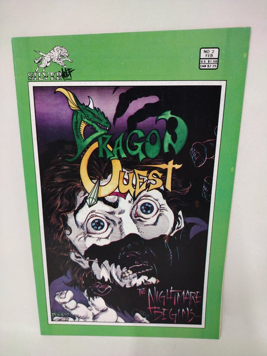 Dragon Quest (1987) # 2 Silverwolf Comic Tim Vigil Last Issue