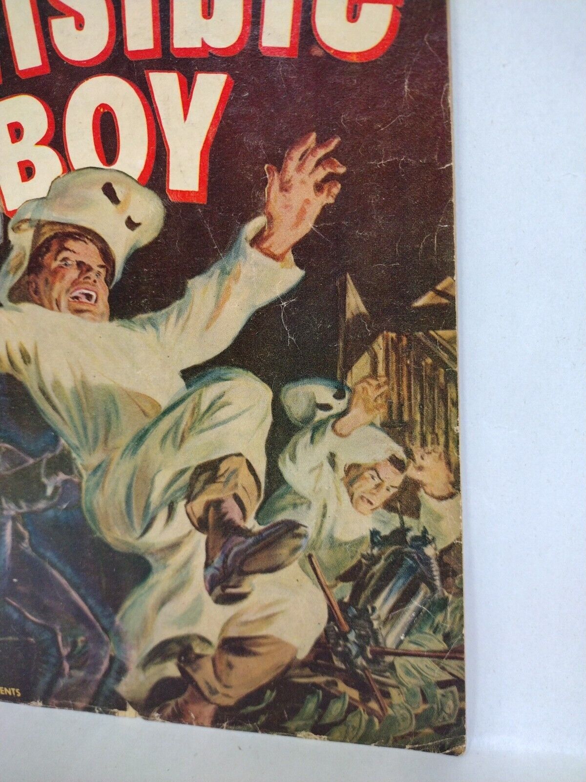 Invisible Boy #2 (1954) Approved Comics Saunders cvr Siegel Golden Age