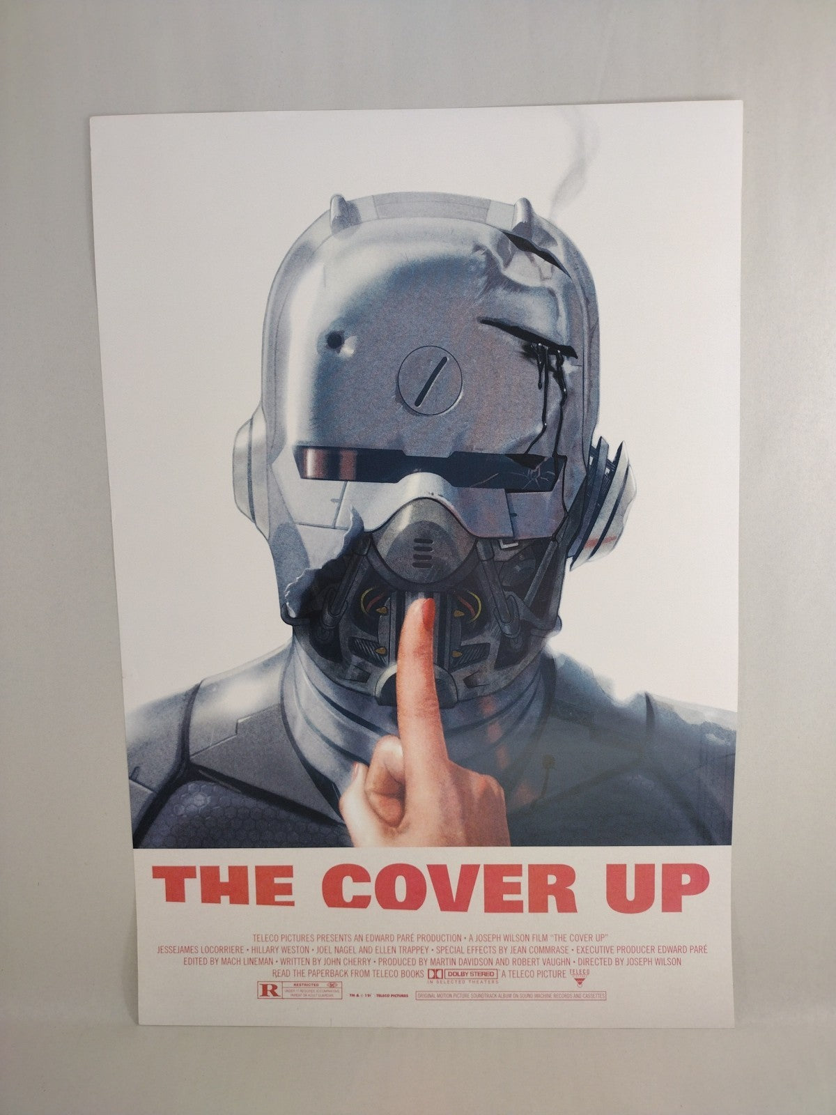 Protomen The Cover Up 12 X 18" Tour Poster Teleco Sound Machine Records