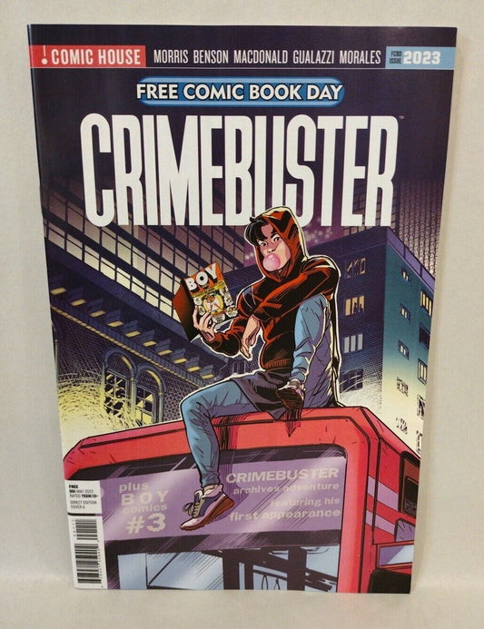 CRIMEBUSTER FREE COMIC BOOK DAY #1 (2023) Chapter House Lev Gleason New NM