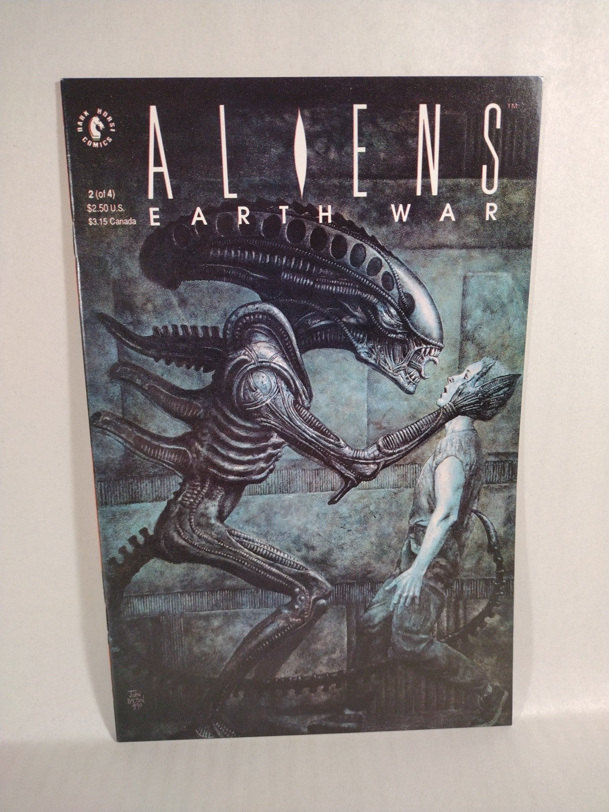 Aliens Earth War (1990) Complete Dark Horse Comic Lot Set #1 2 3 4 Sam Kieth NM