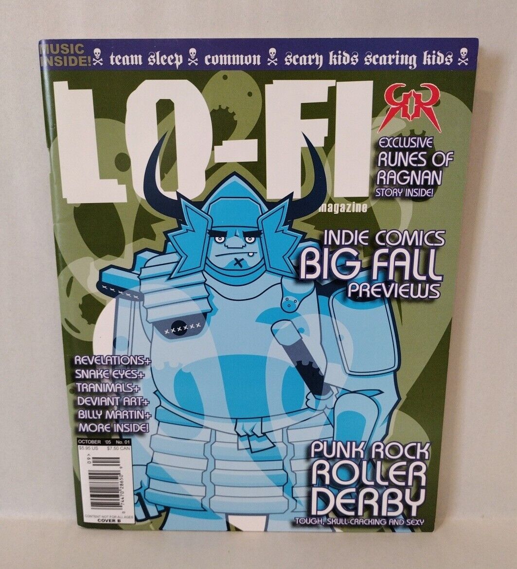 Lo-Fi Magazine 1 (2005) Independent Comic & Music Scary Kids Scaring Kids 