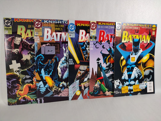 Detective Comics Batman (1993) DC Lot 667 668 669 670 671 Azrael Knight Quest