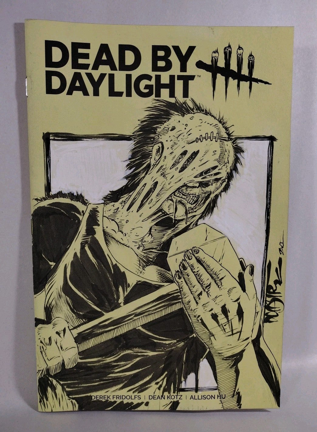 Dead By Daylight Hillbilly #1 (2026) Titan Sketch Cover W Original DCastr Art