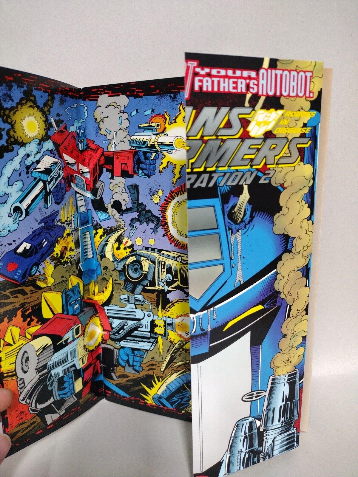 Transformers Generation 2 (1993) Marvel Comic Lot Set #1 2