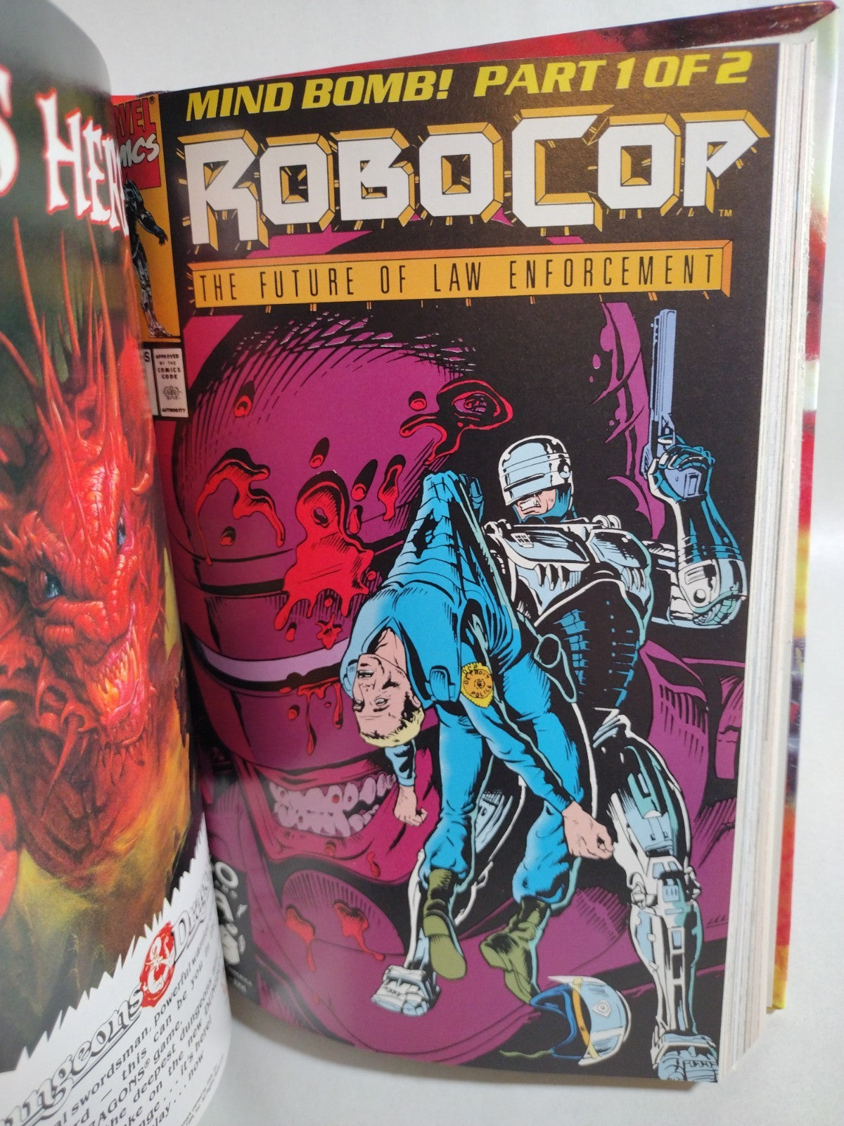 Robocop (1990) Marvel Years Omnibus ARG Custom Bound Comic Collection HC