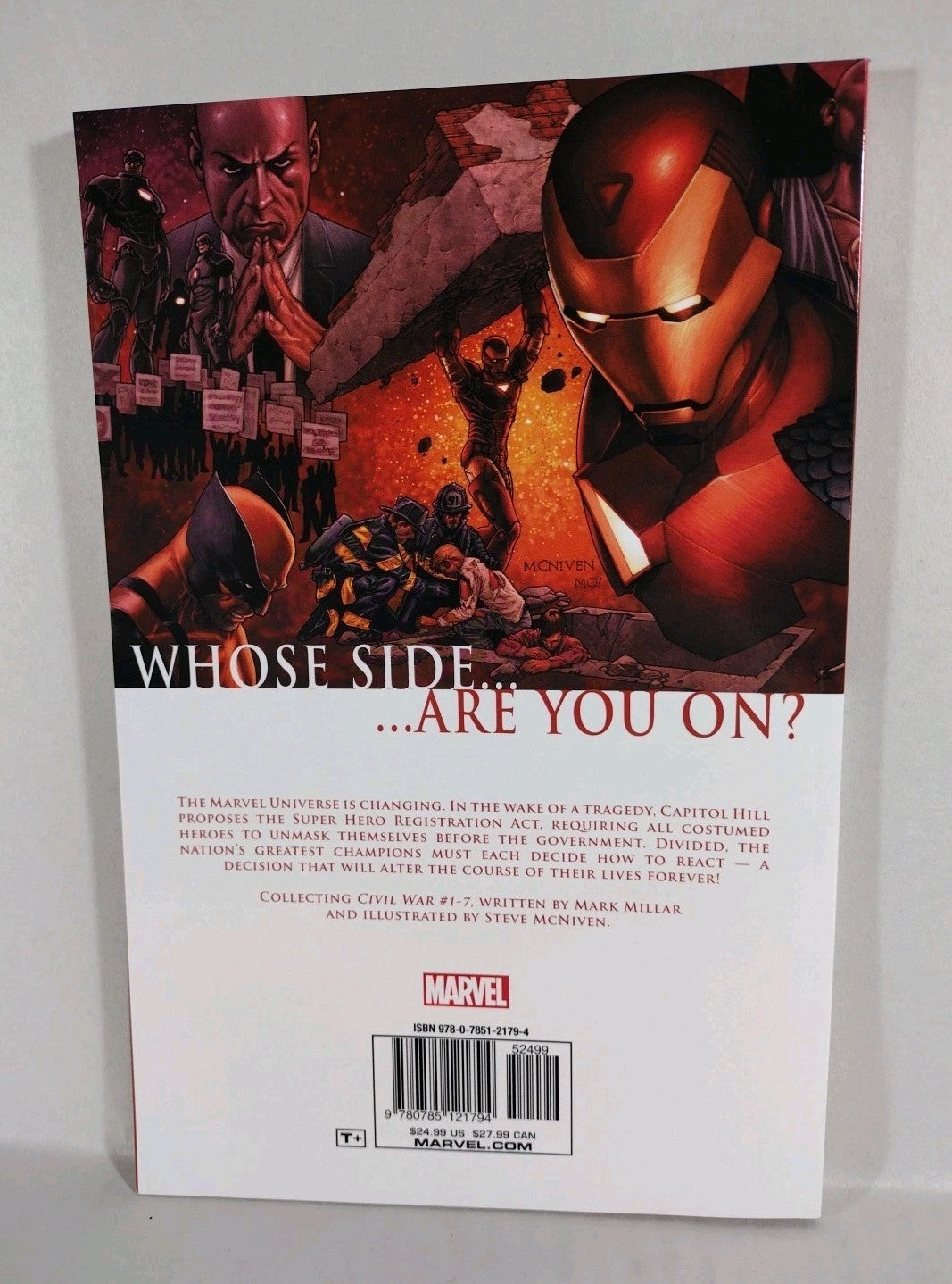 Civil War (2021) Marvel Comics Event TPB Mark Millar New