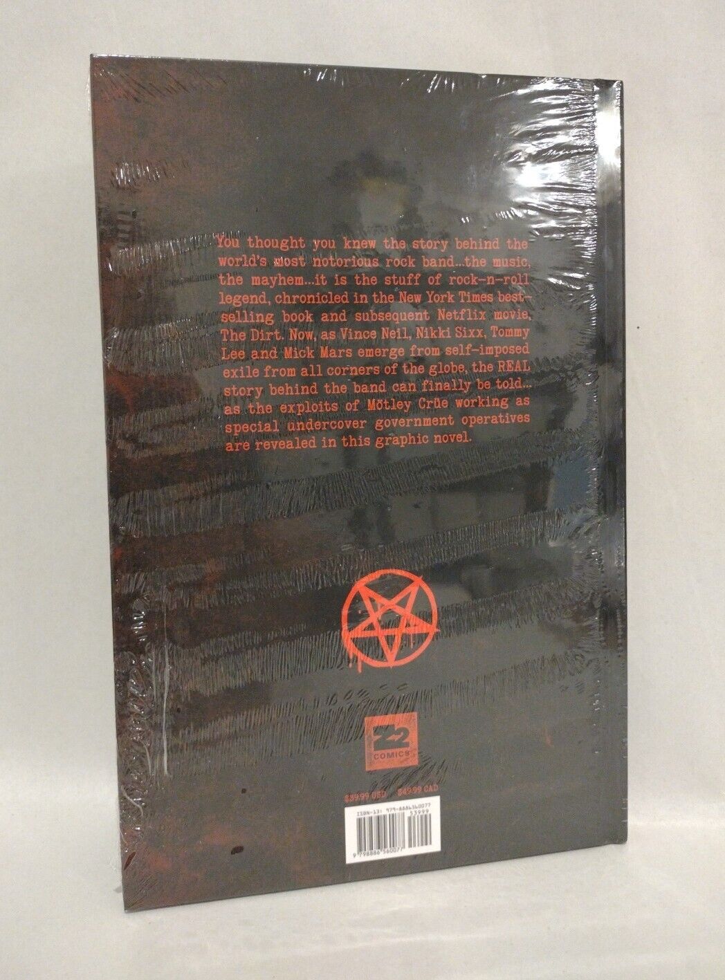 Motley Crue The Dirt Declassified (2023) Z2 Comics Hardcover Graphic Novel New