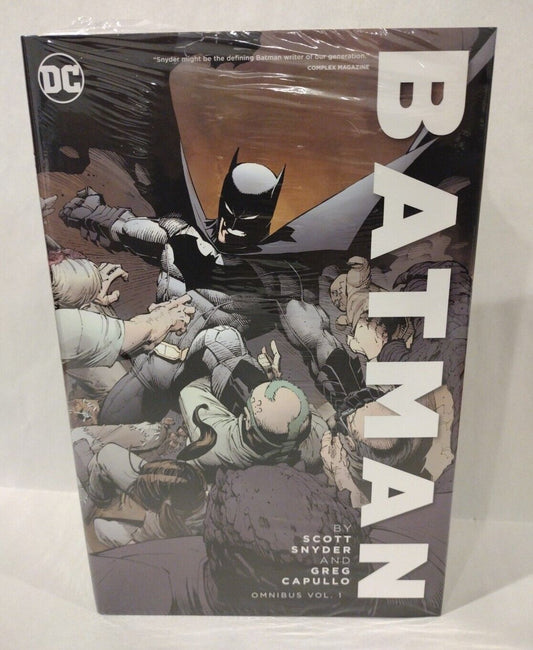 Batman by Snyder & Capullo Omnibus Vol 1 DC Comics Hardcover New Sealed HC