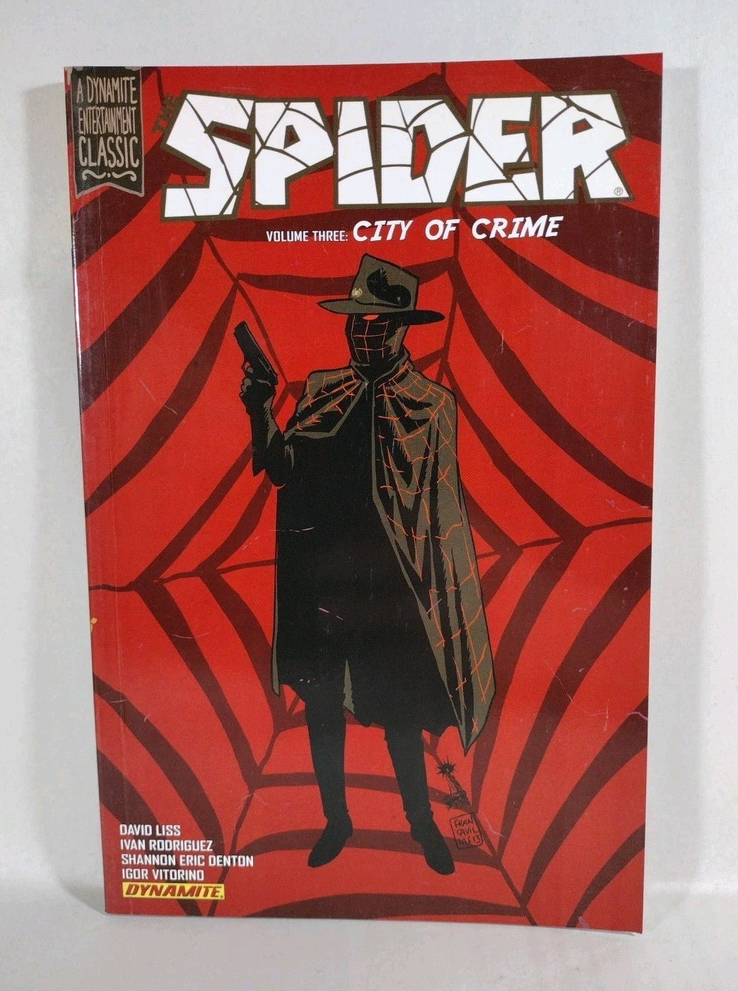 The Spider (2013) Dynamite Comics TPB Vol 3 David Liss Crime Noir New