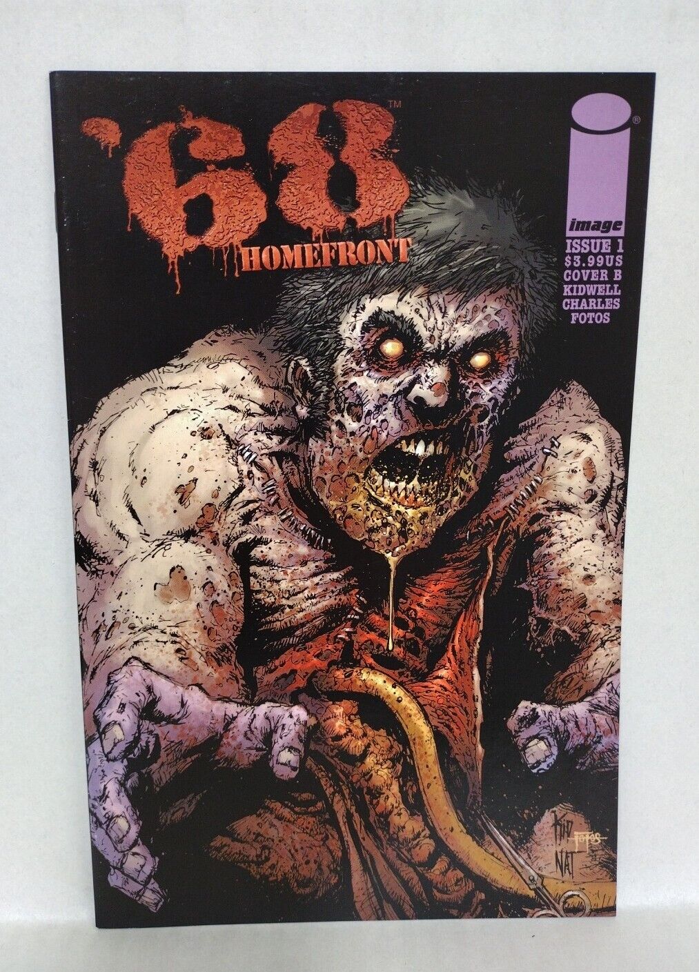 '68 Homefront (2014) Complete Image Zombie Horror Comic Set #1a 1b 2 3 4 VF-NM