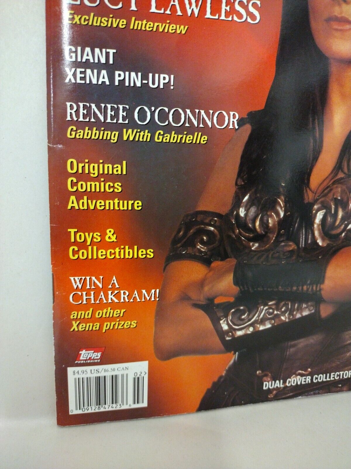 Xena Warrior Princess (1997) #1 Topps Magazine Unread W Poster Cover B Variant