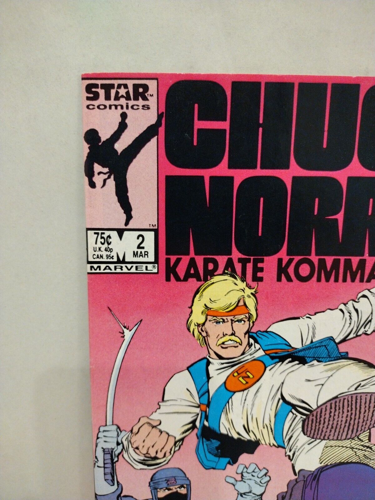 Chuck Norris Karate Kommandos (1987) Marvel Star Comic Lot Set #1 2