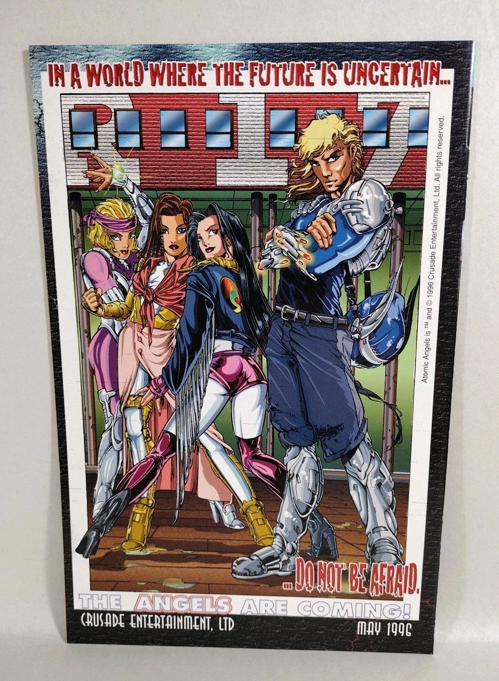 Tomoe (1995) Crusade Comic Lot Set #1 2 3 0 1st Appearance Shi 4 + One-Shots 