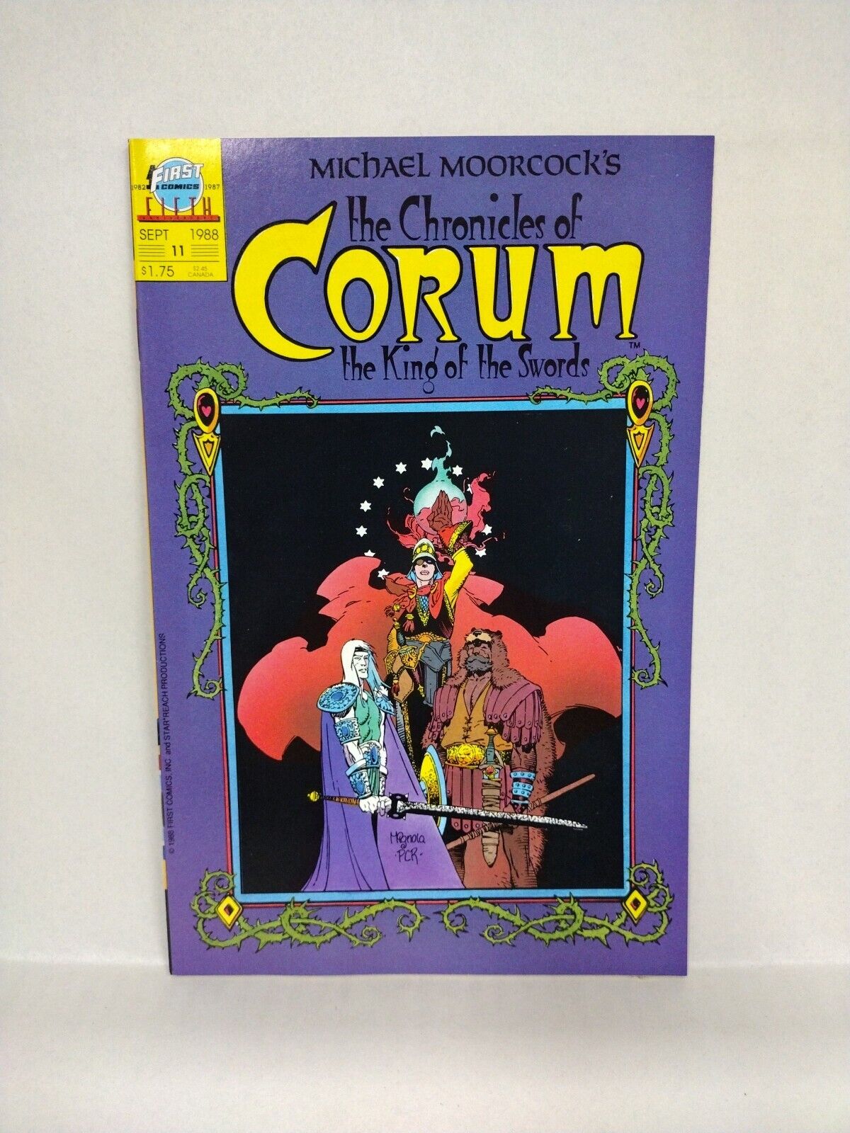Chronicles Of Corum (1987) First Comic Lot Set #1-11 Mike Mignola Cover Art F-VF
