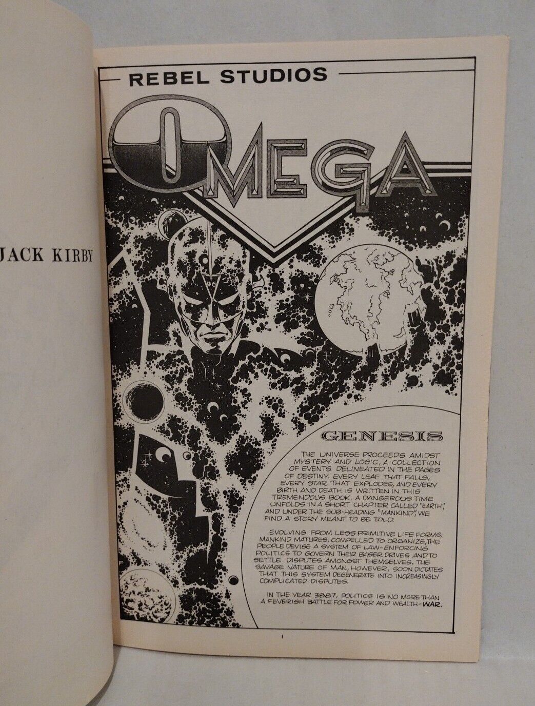 Omega (1987) Portfolio SIGNED 563/1000 TIM VIGIL Paul Martin Complete W Comic