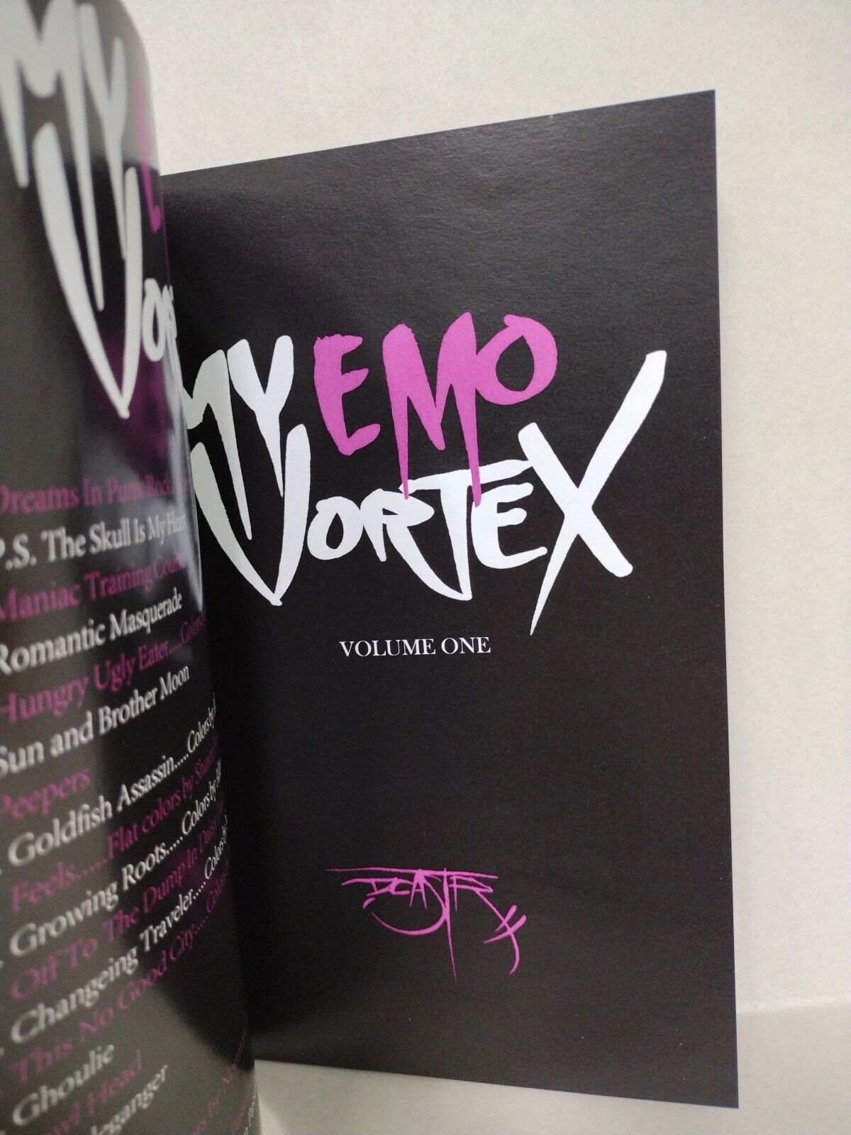 DCastr My Emo Vortex #1 Blank Cover Artbook w Original Bugs Bunny & Hazel Art