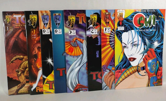 Tomoe (1995) Crusade Comic Lot Set #1 2 3 0 1st Appearance Shi 4 + One-Shots 