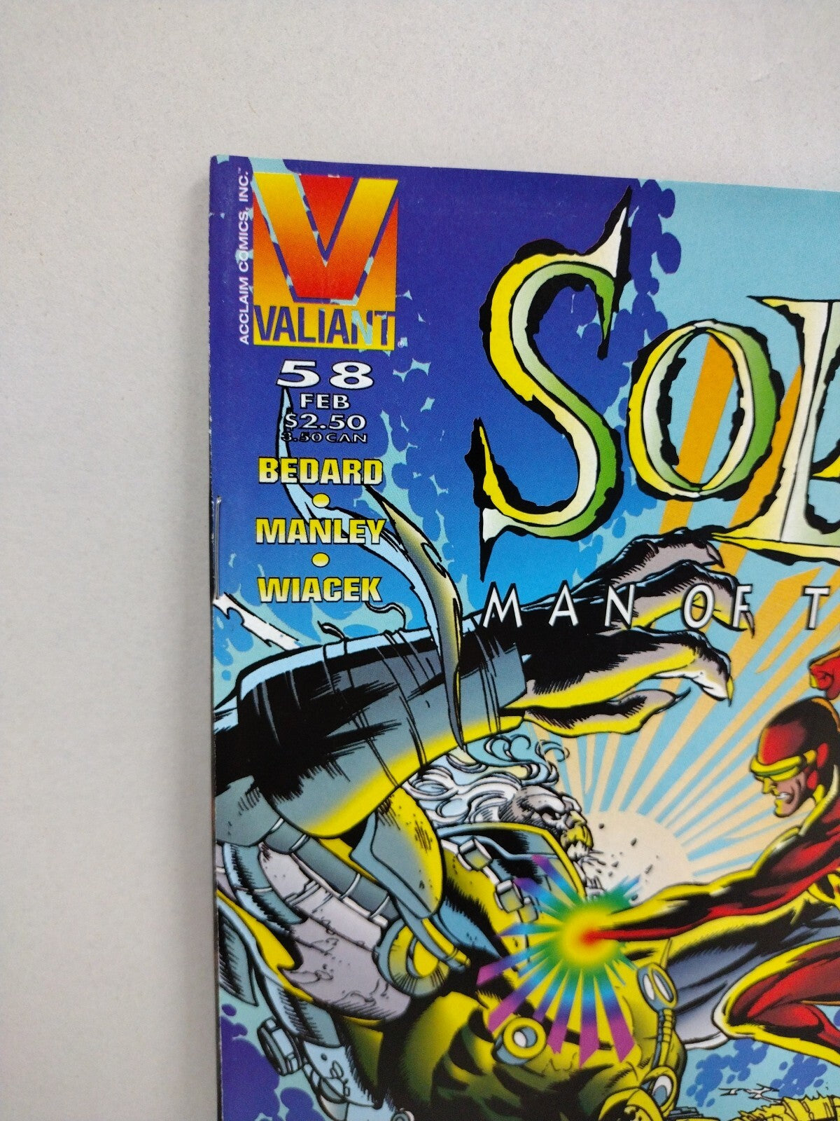 Solar Man Of The Atom (1995) Valiant Comic Lot #58 59 60 Low Print Last Issues