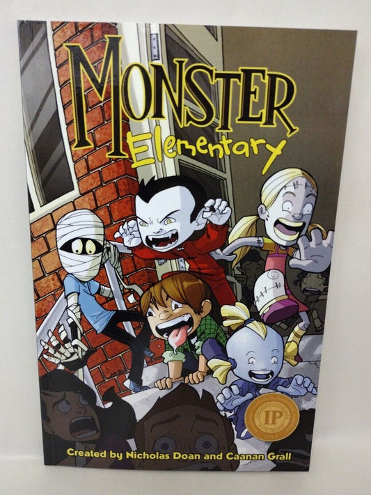 Monster Elementary Vol 1 (2016) Broken Oak TPB Signed Bobby Timony W Sketch New